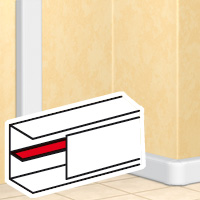 Tabique DLP3 Separ 65mm (X Tira 2MT) 10583 — Legrand — Legrand