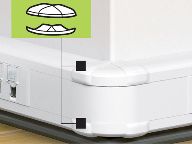 Angulo Externo Dlp S Nap On 50 X 80mm 75631 — Legrand — Legrand