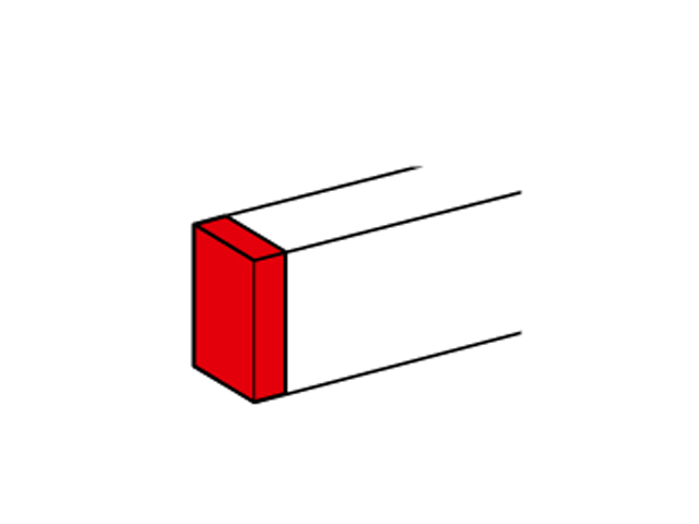 Tapa Final Dlp para Fluidos 60 X 100mm 611303 — Legrand — Legrand