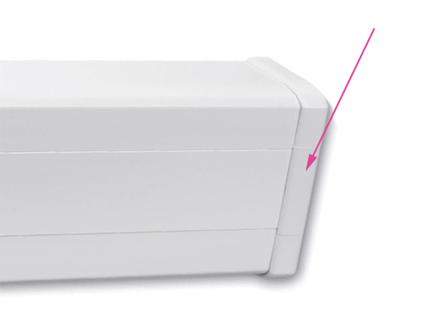 Tapa Final Dpl Snap On 50x105mm 75612 — Legrand — Legrand