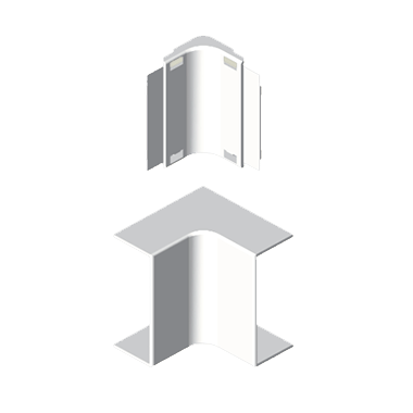 Angulo Interior 20x50 Blanco Libre de Halogenos 78345-42 — Unex — Unex