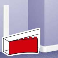 Tapa DLP3 Bca 40mm Flex (X Tira 2MT) 10520 — Legrand — Legrand