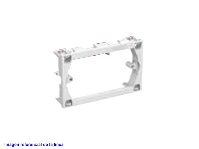 Adaptador Universal para 3 Modulos ISM15150 — Schneider Electric — Schneider Electric