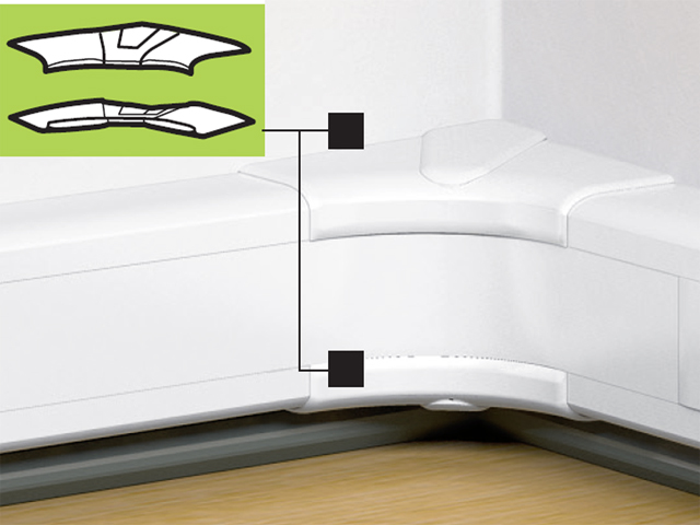 Angulo Interno Dlp Snap On 50 X 80mm 75621 — Legrand — Legrand
