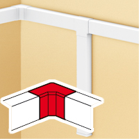 Angulo Interno- Dlp Libre de Halogeno 25 X 25mm 637101 — Legrand — Legrand