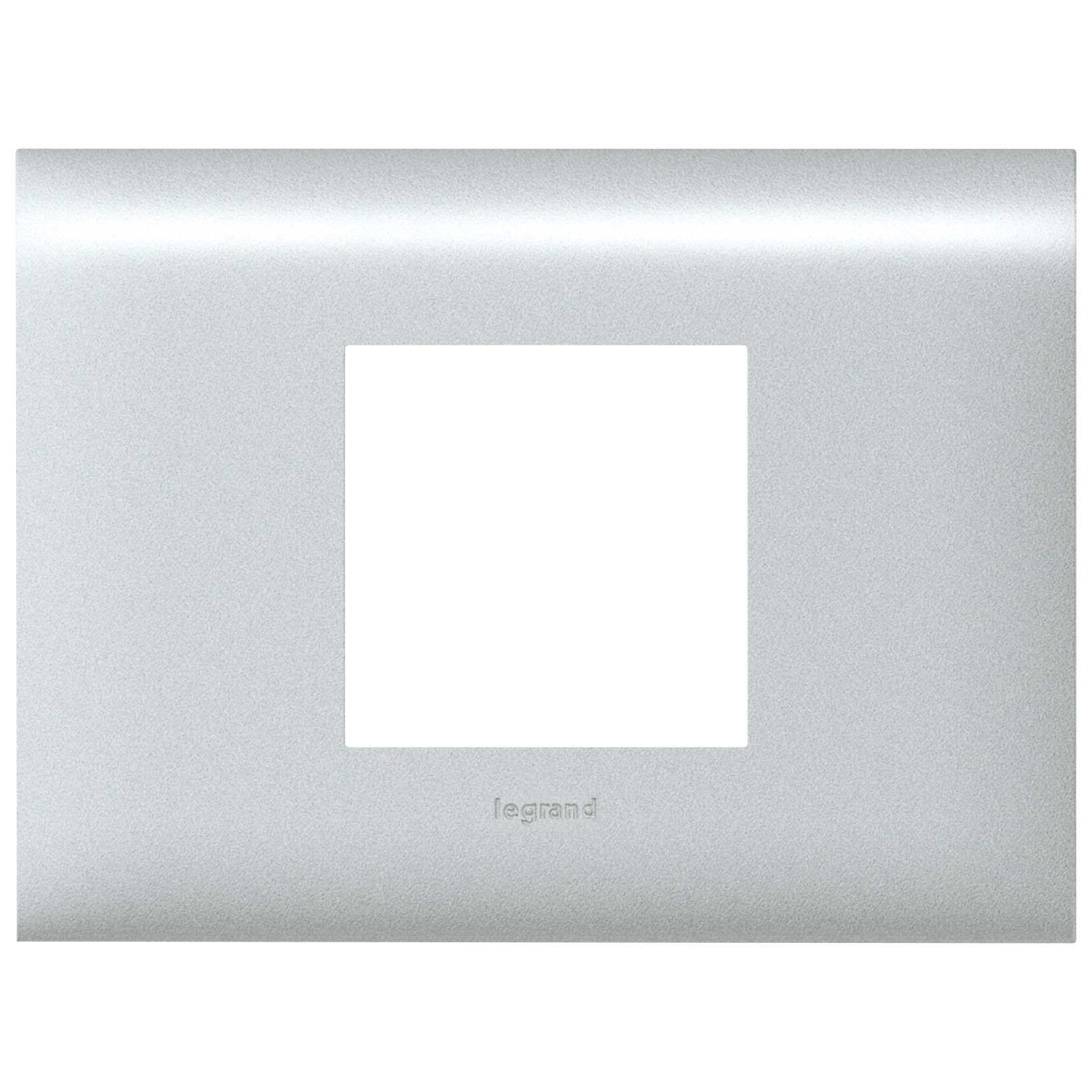 Marco Mosaico Dlp Aluminio 2 Modulos 11212 — Legrand — Legrand