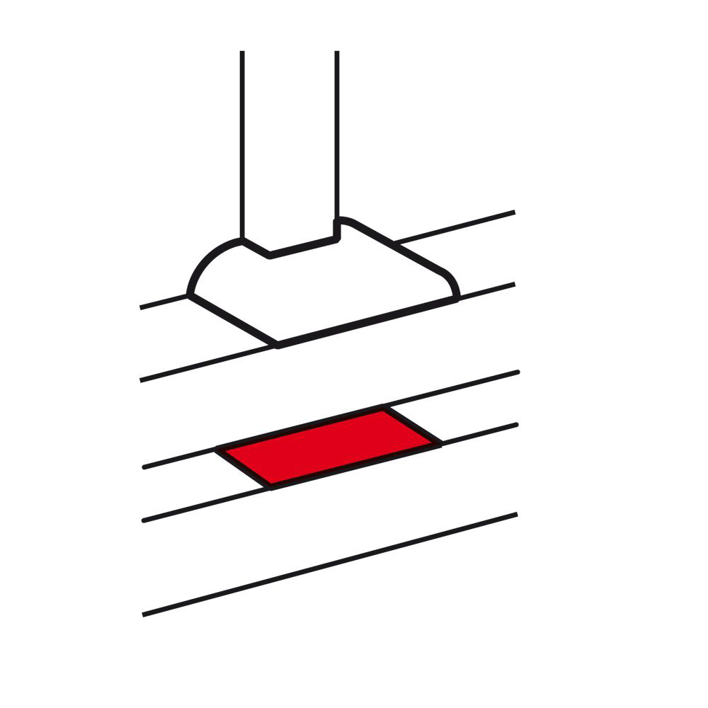 TABIQUE DLP3 P/DERIV BCO 50mm 10742 Legrand — Legrand
