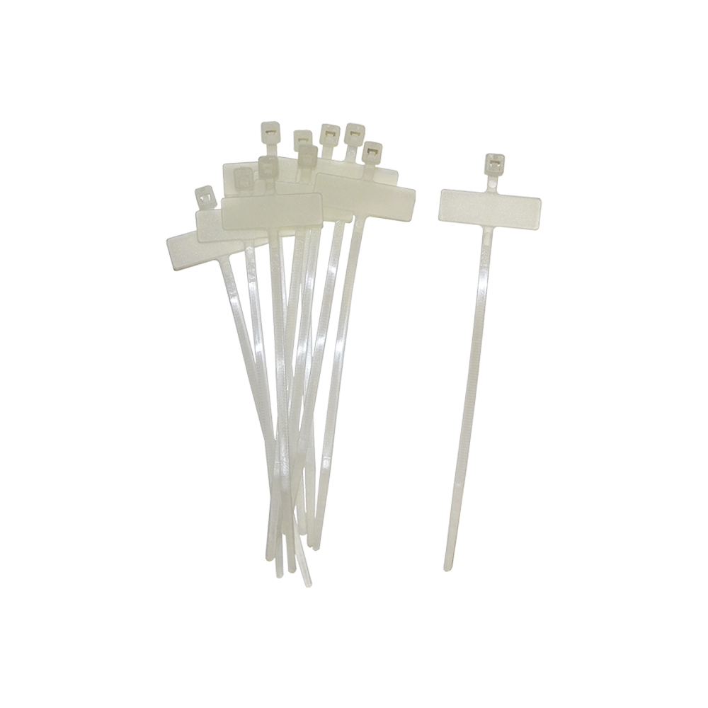 Amarra Cable Proteccion UV 100x2.5mm Blanca con Placa X Bolsa 100 Unidades 30261034 — FNX — FNX