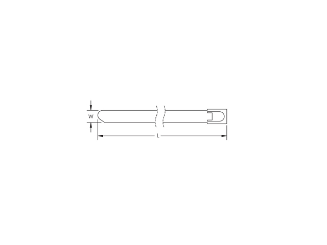 Amarra de Acero Inoxidable Cabtiess — Cadweld — Cadweld