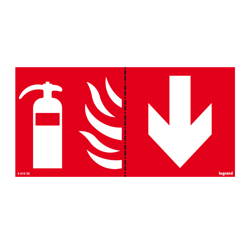 Etiqueta Adhesiva Extintor UONE/B65 661690 — Legrand — Legrand