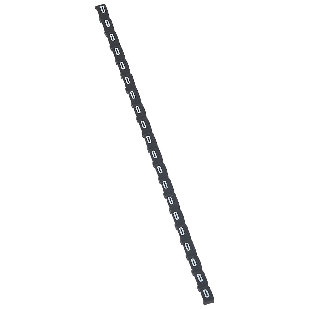 Marca Duplix 0 Negro 38400 (X Tira 20UNI 38400 — Legrand — Legrand