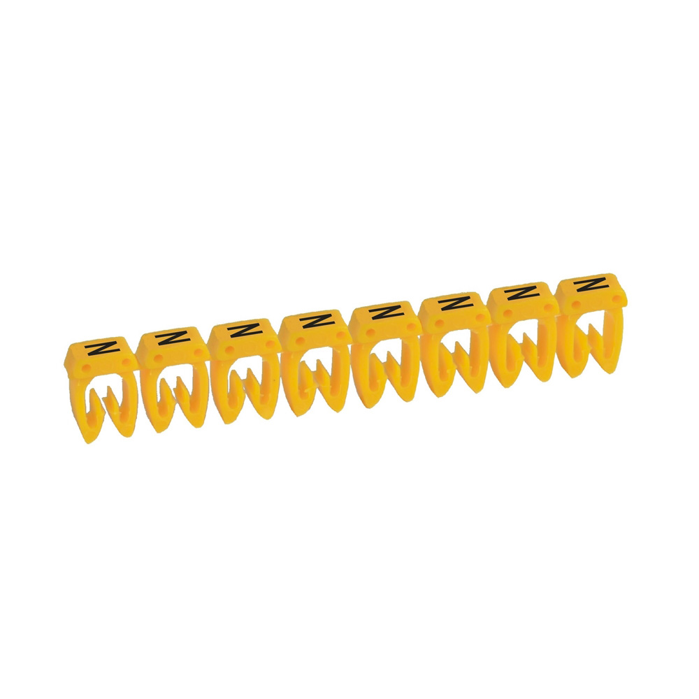 Marca CAB3 4-6mm N 38373 (X Tira 20UNID) 38373 — Legrand — Legrand