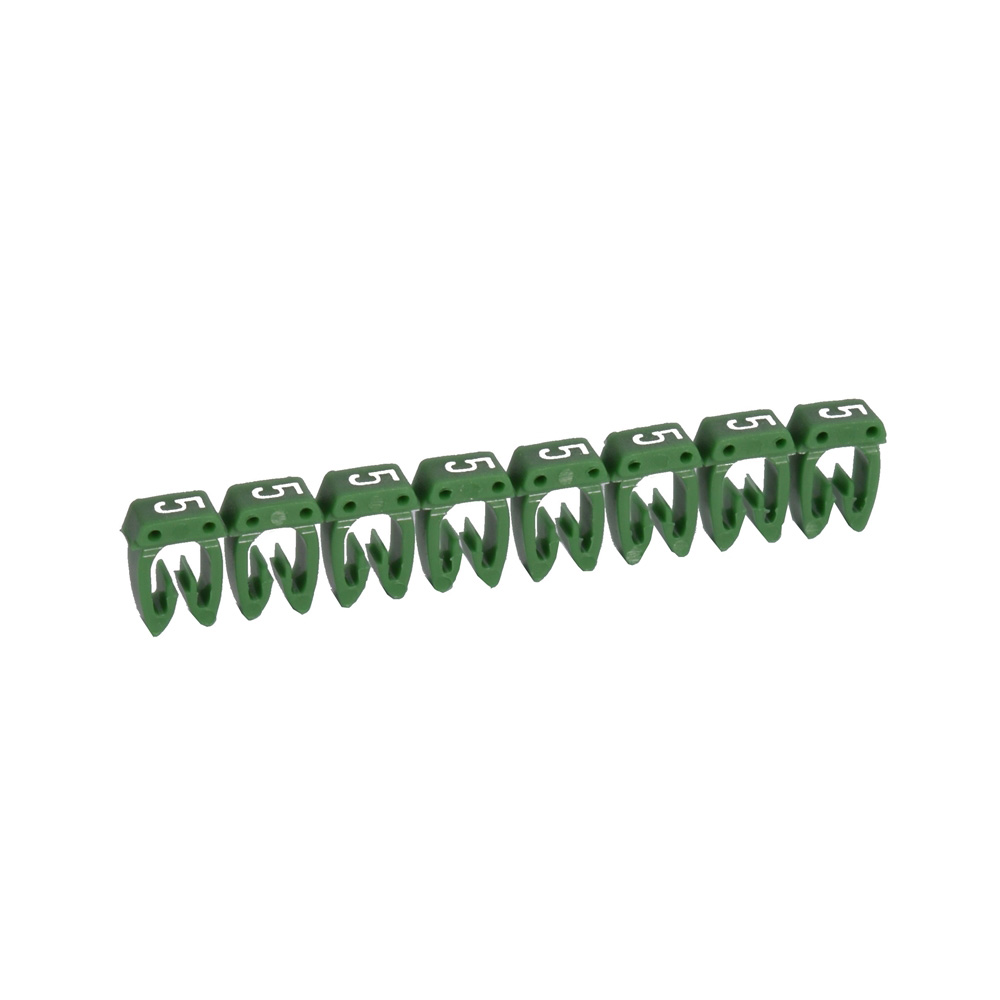Marca CAB3 1.5-2.5mm 5 Verde Tira 30U. 38225 — Legrand — Legrand