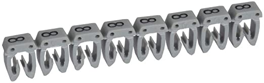 Marca CAB3 4-6mm 8 Gris 38238 (X Tira 20 38238 — Legrand — Legrand