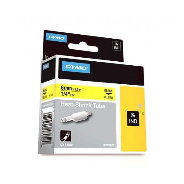 Cinta Termocont 6mm X 1.5M Fondo Am/texto Ne Para Rhino 4200-6000 18052 (49110136) — Otras Marcas