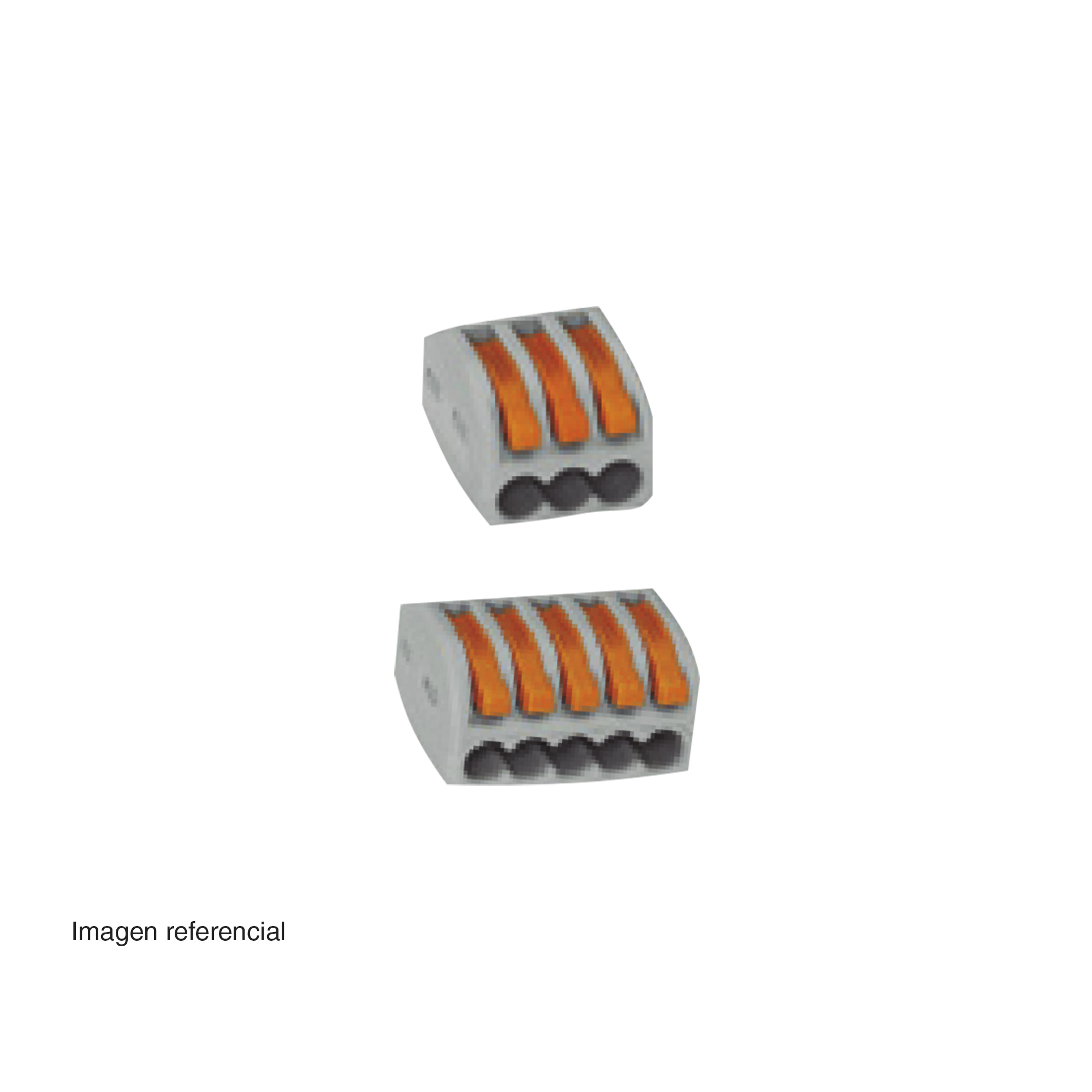 Conector Empalme Rapido 2 Entradas (5 Unidades X Bolsa) 178518434 — FNX — FNX