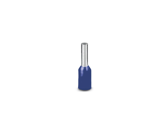 Pc Ferrule Aislado 2.5mm²/14AWG Azul 14mm X Bolsa 100 Unidades 3200522 — Phoenix Contact — Phoenix Contact