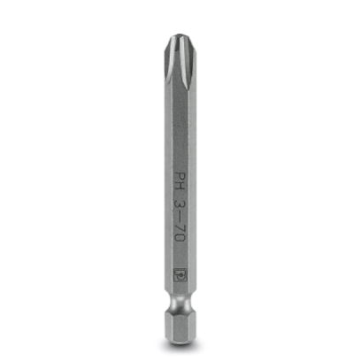 Punta Cruz PH3 X 70mm Base E6,3-1/4IN 1212584 — Phoenix Contact — Phoenix Contact