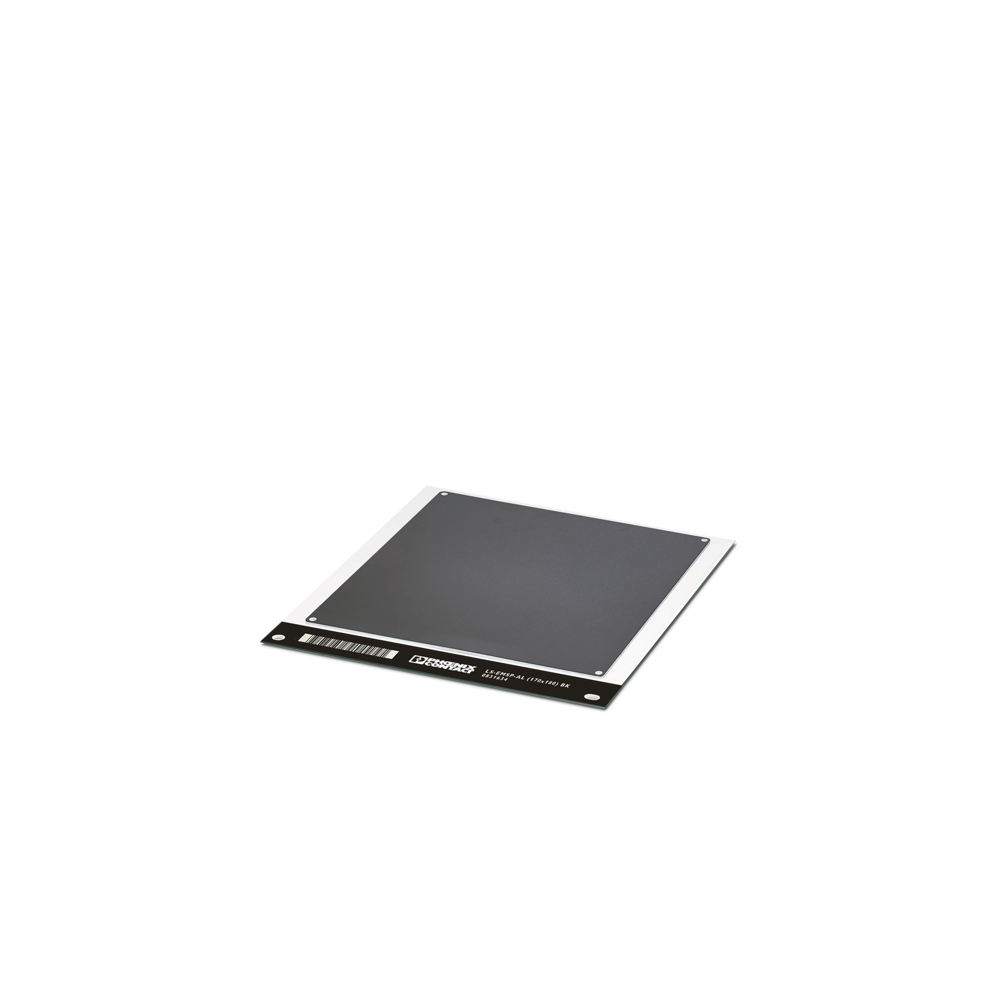 Pc Marca NO Adhesiva Aluminio 170x180mm Placa/1 Und Negro 831634 — Phoenix Contact — Phoenix Contact
