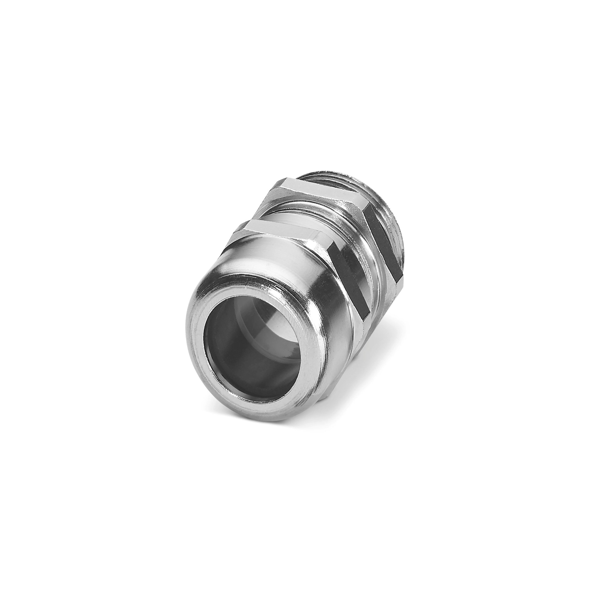 Prensaestopa M25 Cable 10mm/14mm Plateado, con Anillo Torico IP68 1424527 — Phoenix Contact — Phoenix Contact