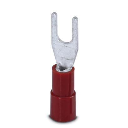Terminal de Horquilla Aislado Rojo, 0.5 a 1.5mm², M3.5 3240033 — Phoenix Contact — Phoenix Contact