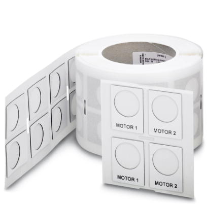 Rotulo de Plastico con Agujero - Emlp 30 (45x10)R 801855 — Phoenix Contact — Phoenix Contact