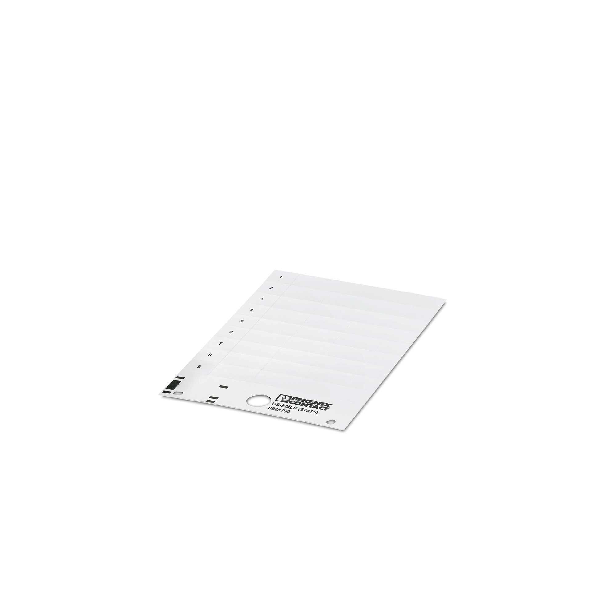 Rotulo Plastico - Us-emlp (27x15) 828799 — Phoenix Contact — Phoenix Contact