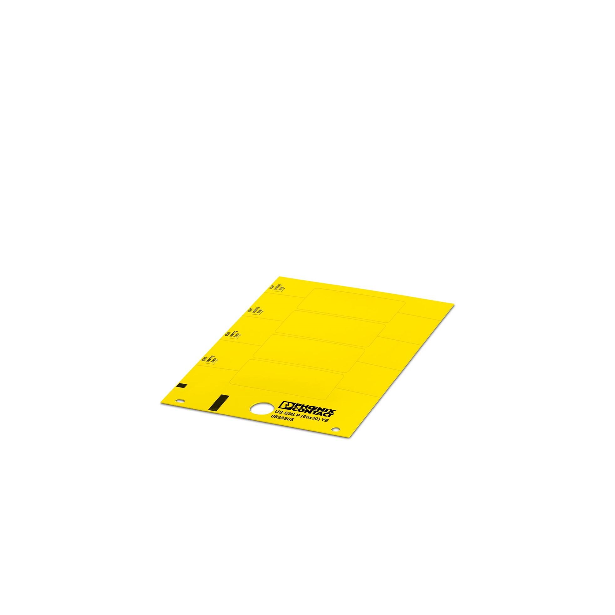 Rotulo de Plastico Us-emlp (60x30) Am 828905 — Phoenix Contact — Phoenix Contact