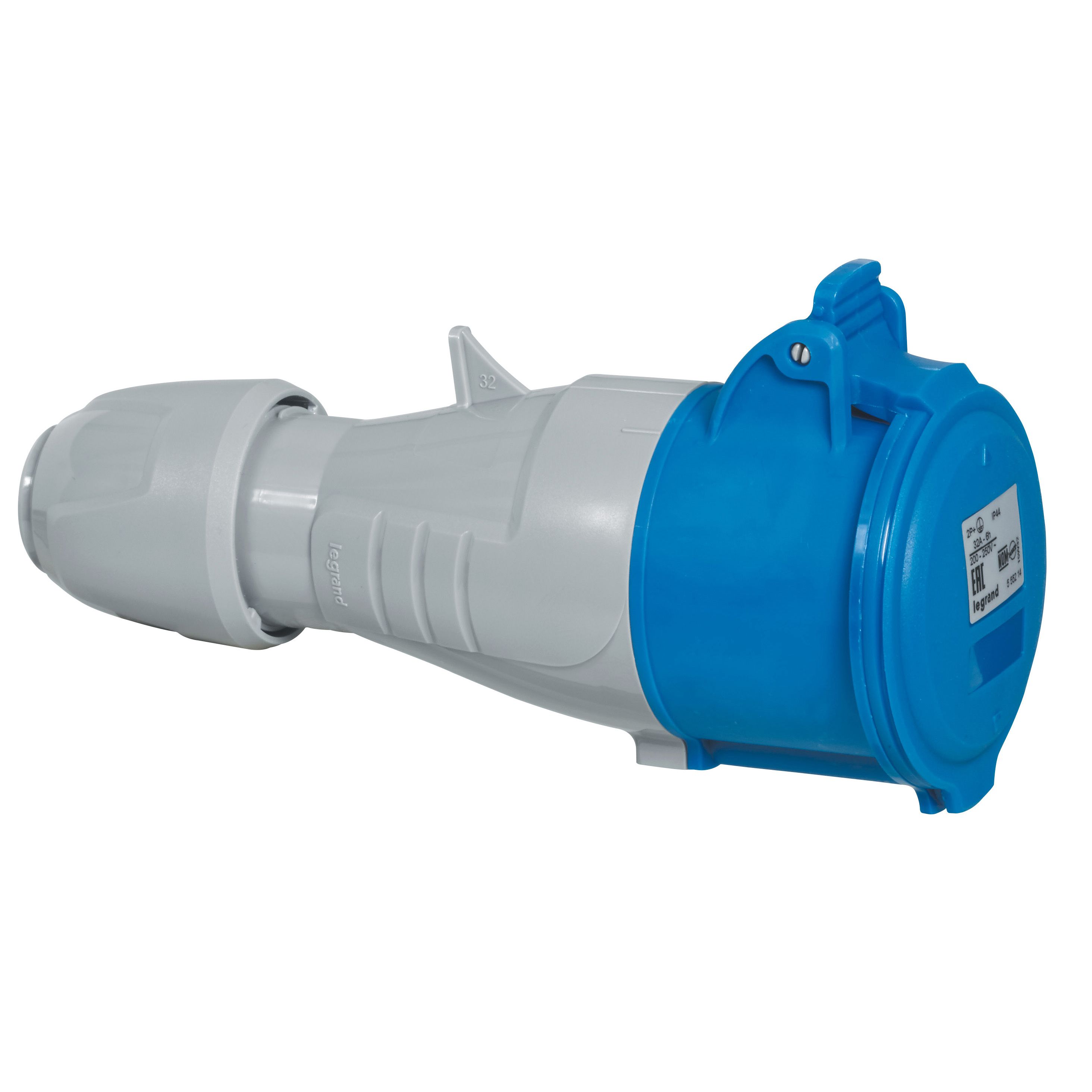 Enchufe Industrial Bipolar 32A/220V 555214 — Legrand — Legrand