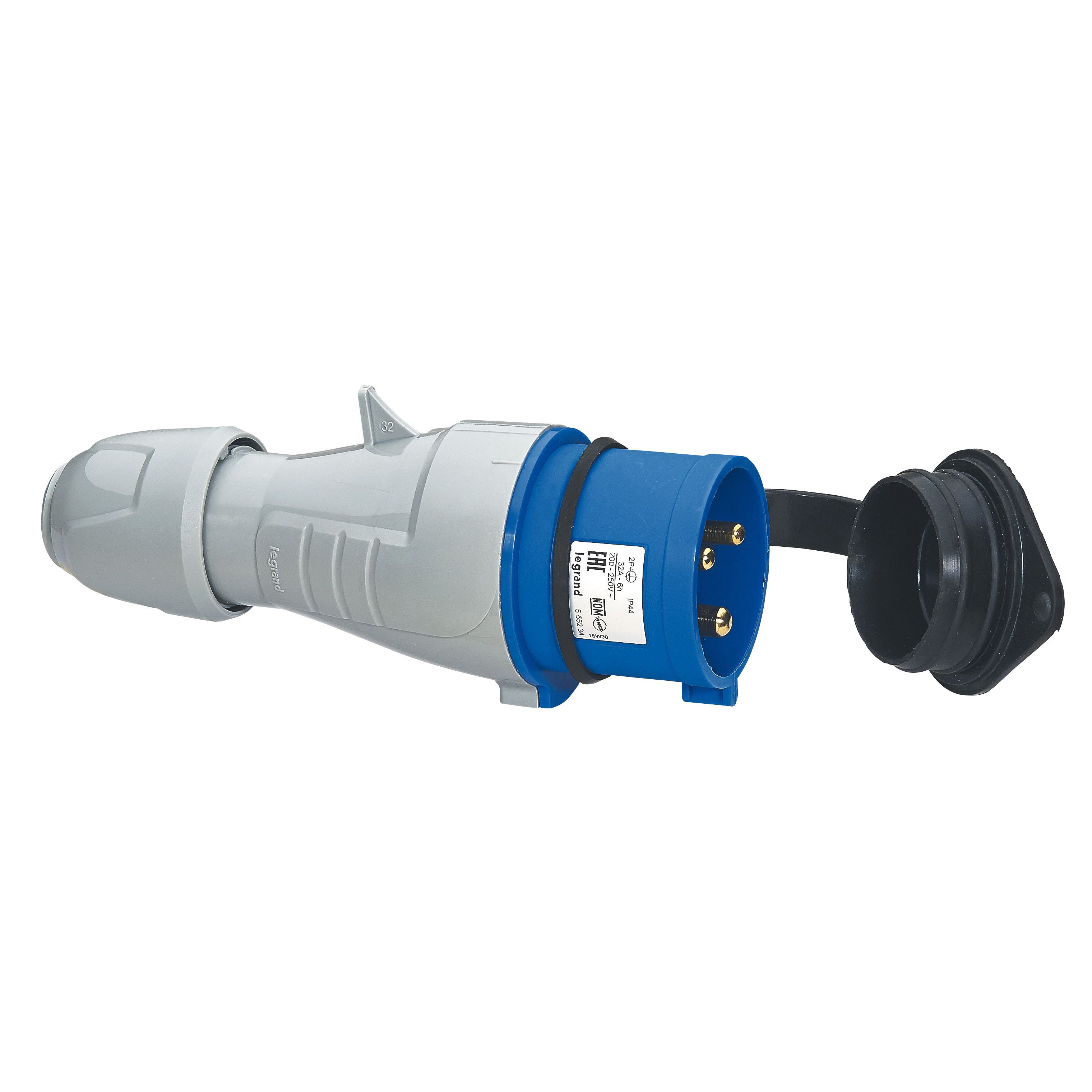 Macho Industrial Bipolar 32A/220V 555234 — Legrand — Legrand