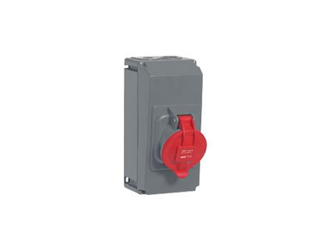Hypra Toma Sobrepuesta 3P+N+T 63A/380V 53724 — Legrand — Legrand