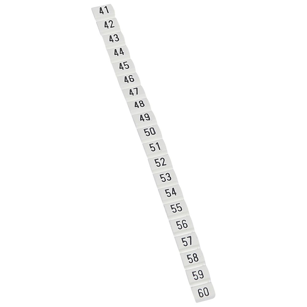 Marca CAB3 0.5-1.5mm 41 al 60 (X Tira 20 38152 — Legrand — Legrand