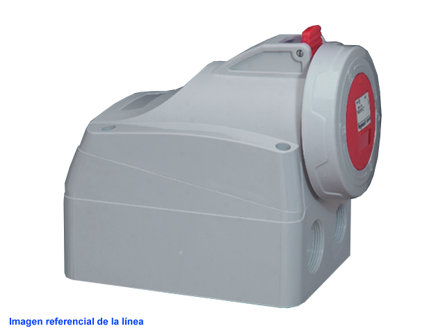 Hembra Industrial Sobrepuesto 380V 16A 3P+T IP66 555358 — Legrand — Legrand