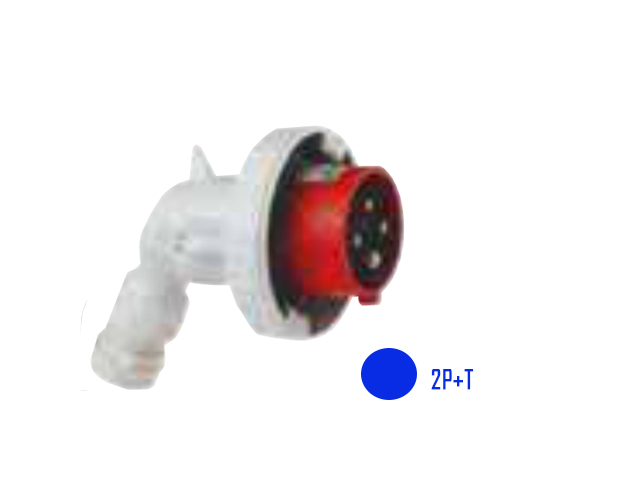 Enchufe Industrial P17/MACHO IN.2P+T 16A/220V IP67 56503 — Legrand — Legrand
