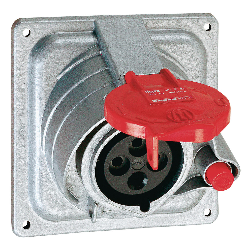 Hypra Prisinter Metalico 3P+T 400V/16A 52213 — Legrand — Legrand