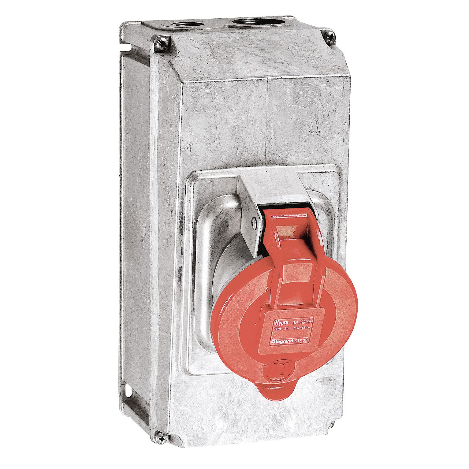 Hypra Toma Sobrepuesta Met 3P+T 63A/400V 53733 — Legrand — Legrand