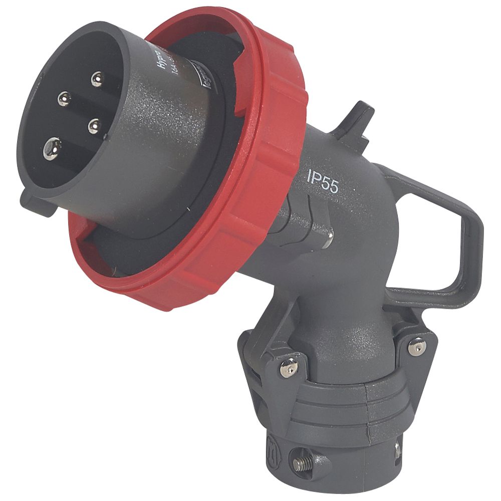 Hypra Macho Volante Inclinado 3P+T 16A/380V 51110 — Legrand — Legrand