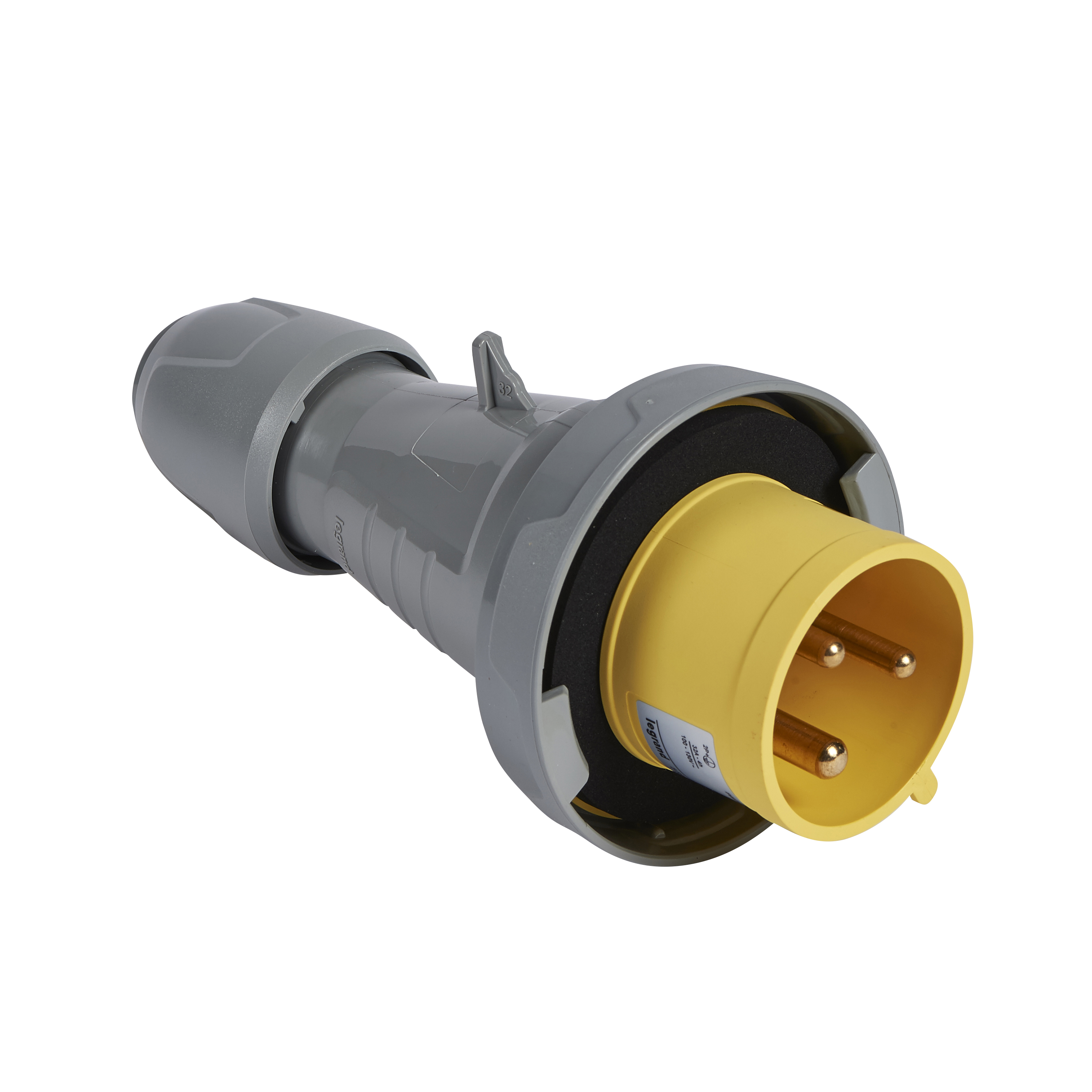 Enchufe Industrial P17/MACHO VOL2P+T32A/110V IP67 555431 — Legrand — Legrand