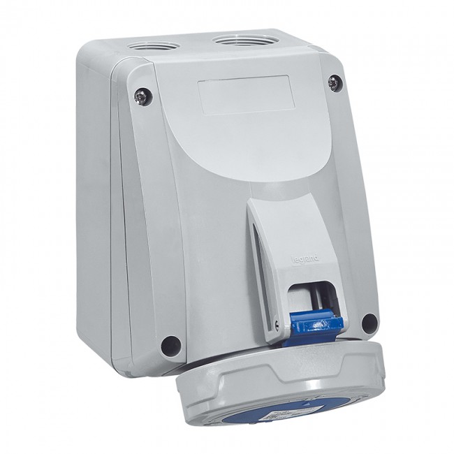 Enchufe Industrial P17/TOM.SOBREPUESTA.3P+N+T32A/220VIP67 555456 — Legrand — Legrand