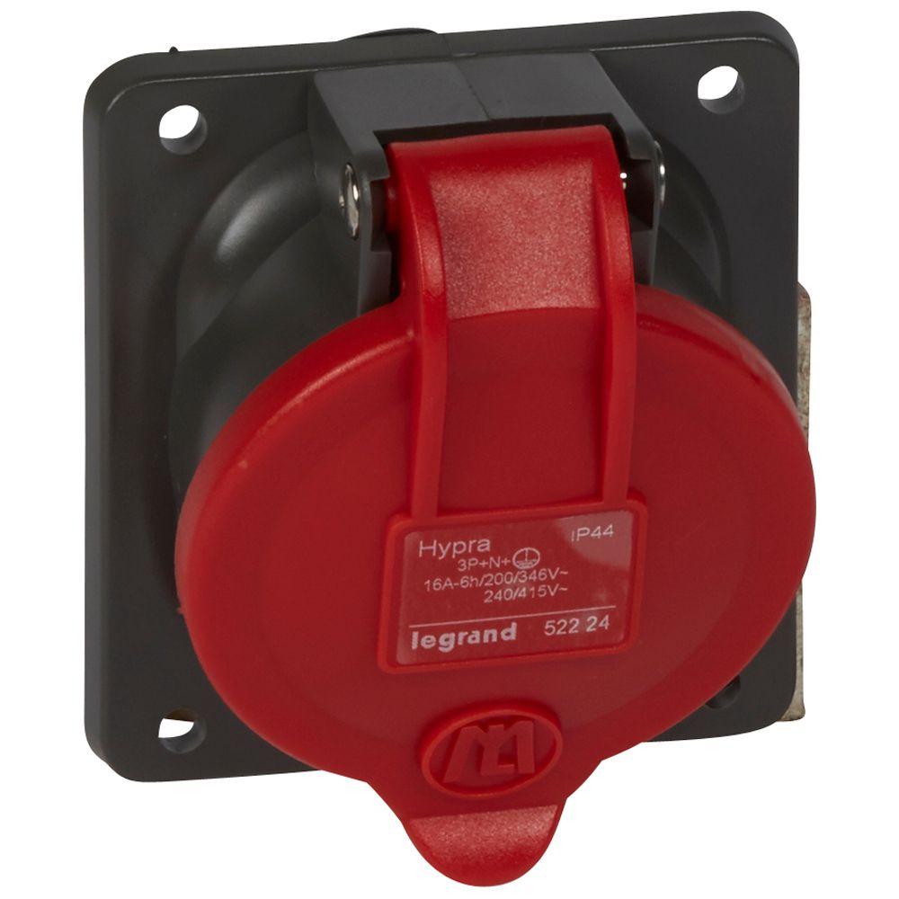 Hypra Toma Embutida 3P+N+T 16A/400V 52224 — Legrand — Legrand