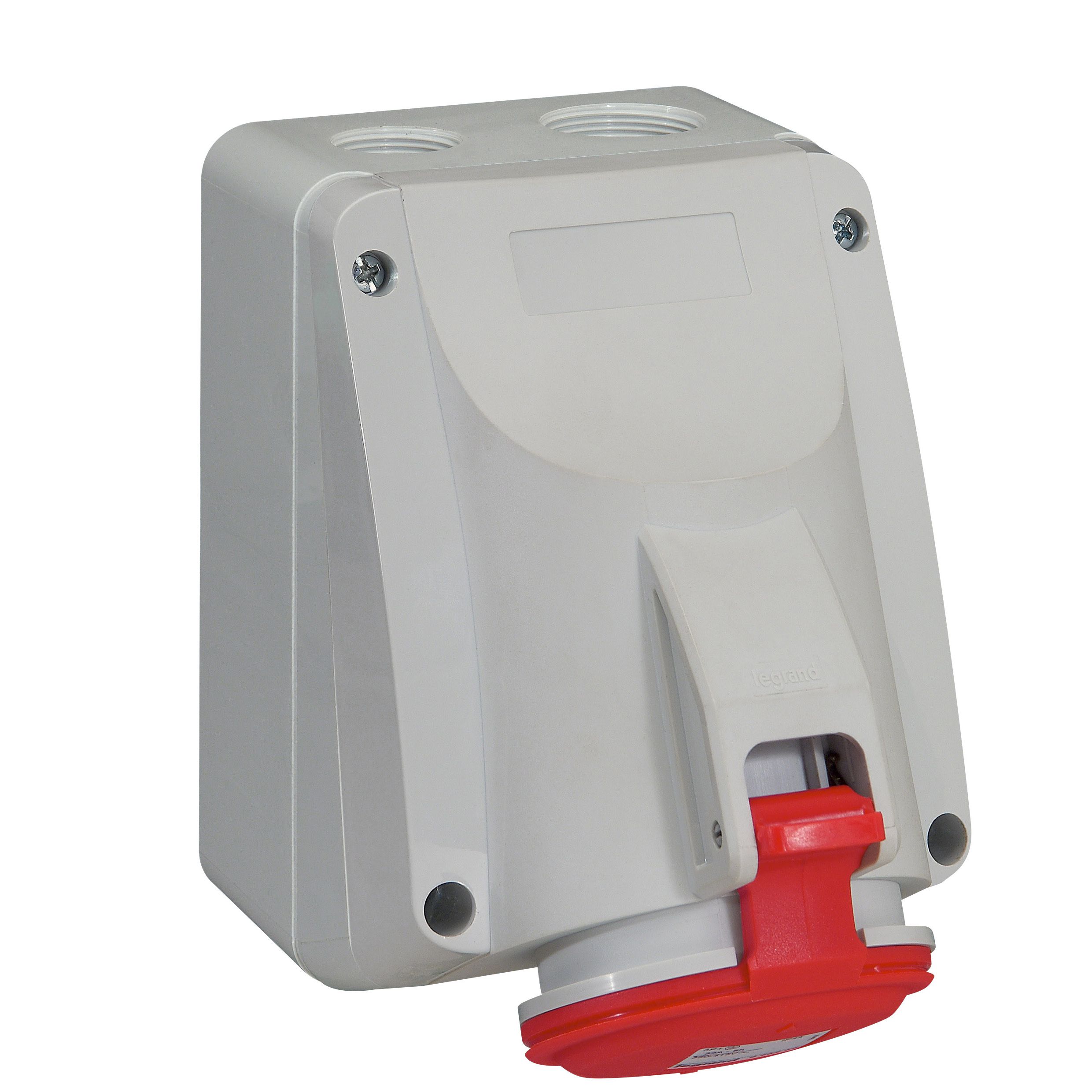 Enchufe Industrial P17 Sobrepuesta 3P+T 32A/380V 555258 — Legrand — Legrand