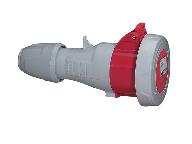 Enchufe Industrial P17/HBRA VOL.3P+N+T16A/380IP67 555309 — Legrand — Legrand