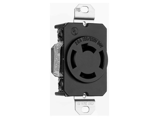 HEMBRA EMBUTIDO TURNLOCK 120V 3P+T 876410 Legrand — Legrand