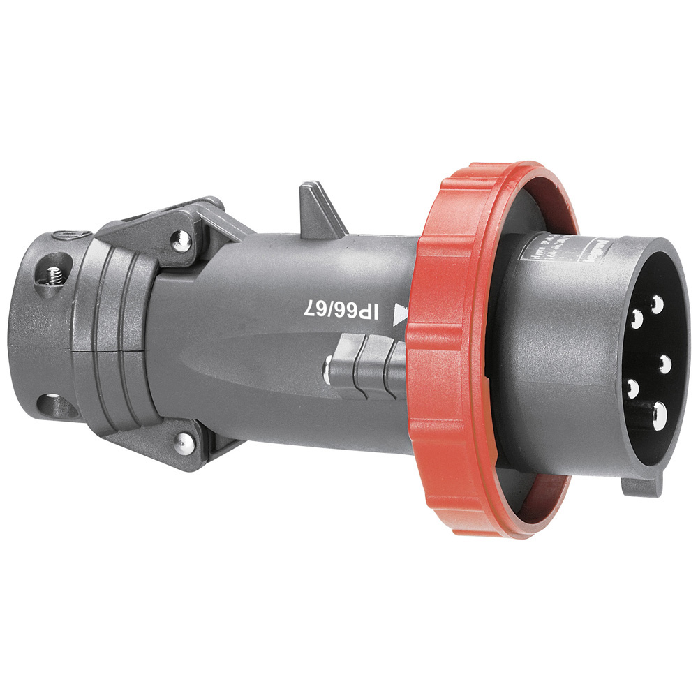 Macho Industrial Volante 380V 16A 3P+N+T IP67 Hypra 51161 — Legrand — Legrand
