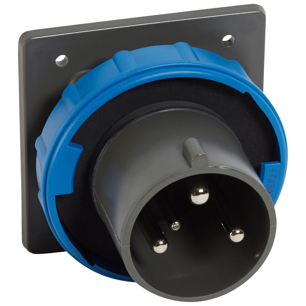 Hypra Macho Fijo Recto 2P+T63A/250V 59376 — Legrand — Legrand