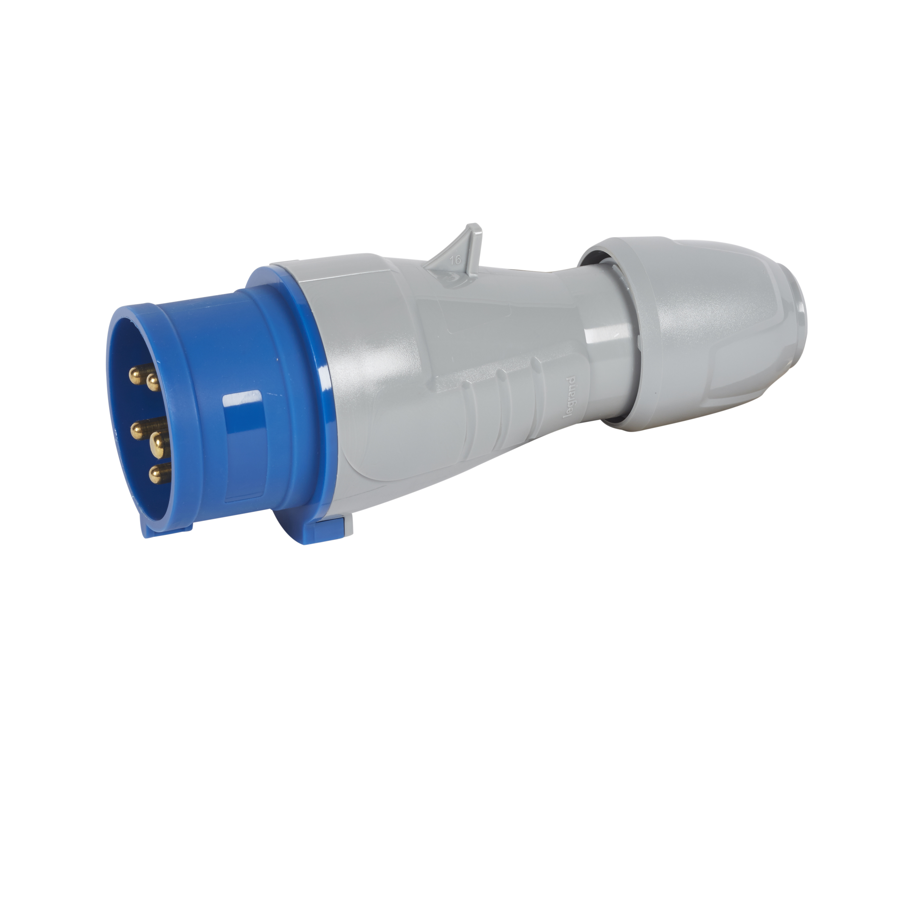 Macho Enchufe Industrial P17 3P+T+N16A220V Goma 555126 — Legrand — Legrand