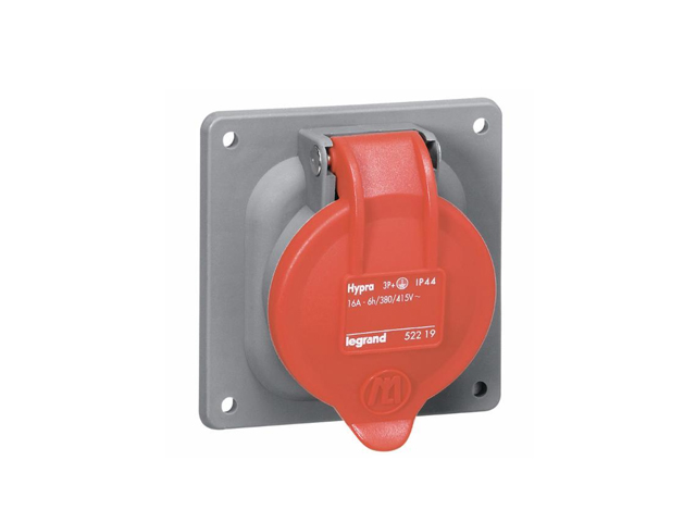 Hypra Toma Embutida 3P+N+T 63A/400V 53824 — Legrand — Legrand