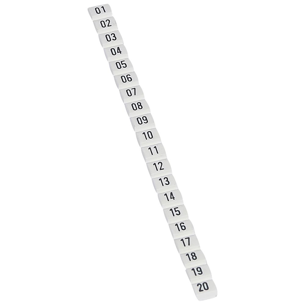 Marca CAB3 0.50 a 1.5mm 1 al 20 (X Tira 38150 — Legrand — Legrand