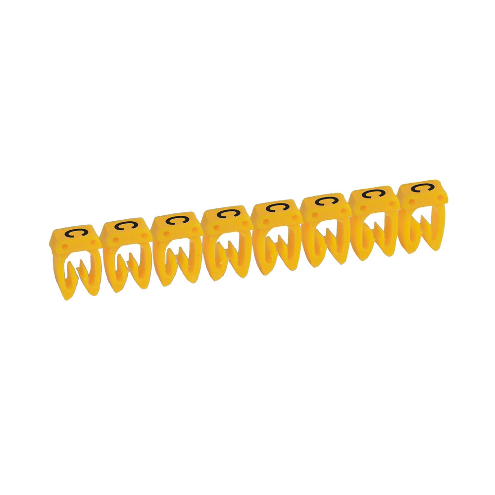 Marca CAB3 4-6mm C 38362 (X Tira 20UNID) 38362 — Legrand — Legrand