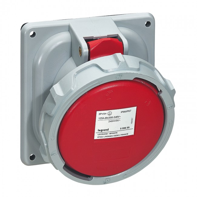 Emb 3P+T 125A/400VIP67 555688 P17/HEM — Legrand — Legrand